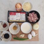 Kimchi Carbonara Set Up