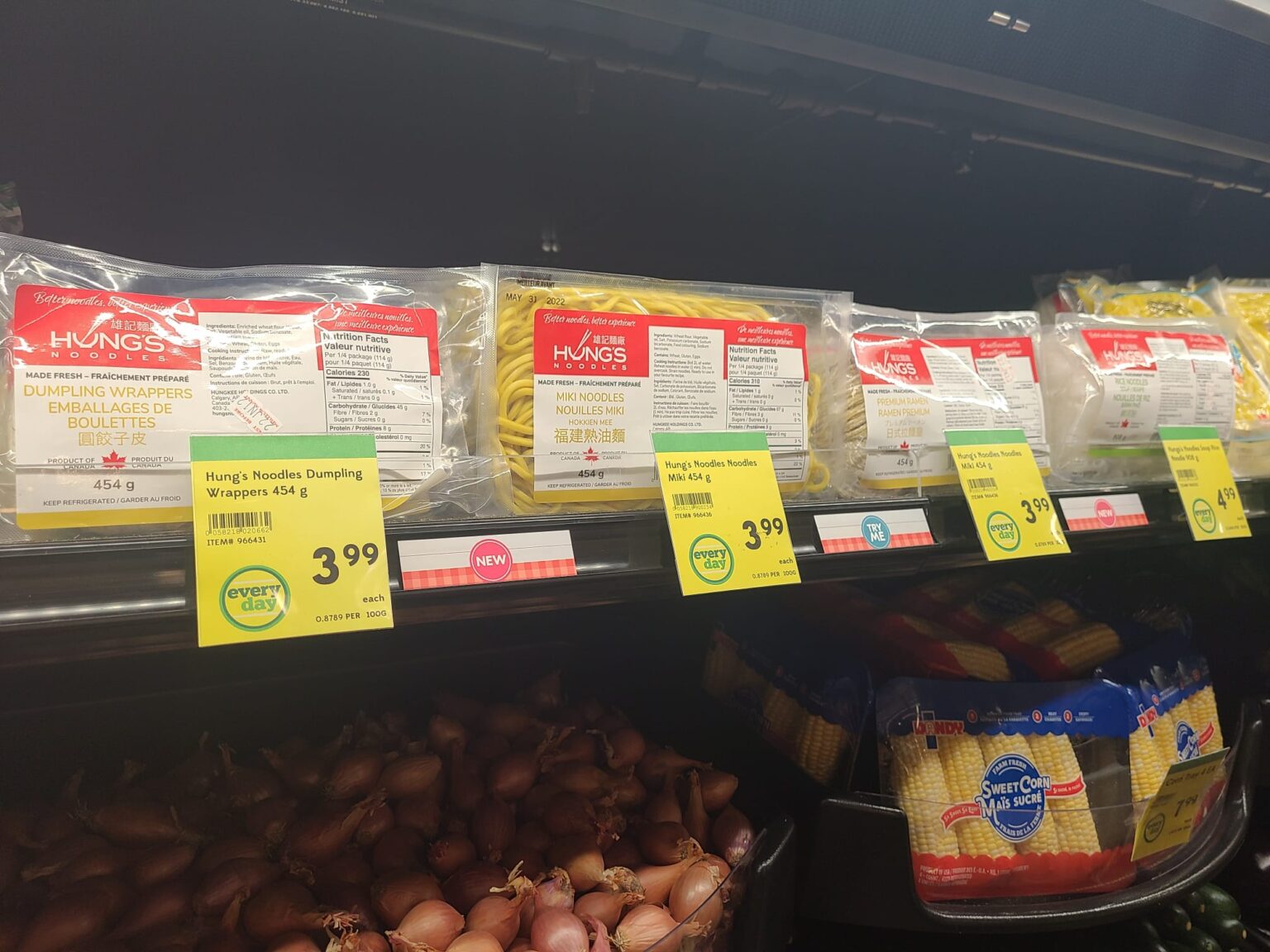 Find us at Sobeys, Safeway & Freshco in Calgary! Hung's Noodles